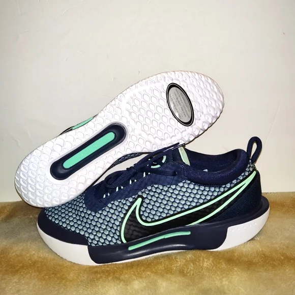 NikeCourt Zoom Pro Obsidian Mint Foam Sneaker Buy NikeCourt Zoom Pro  main image 3